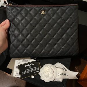 CHANEL Classic O Pouch